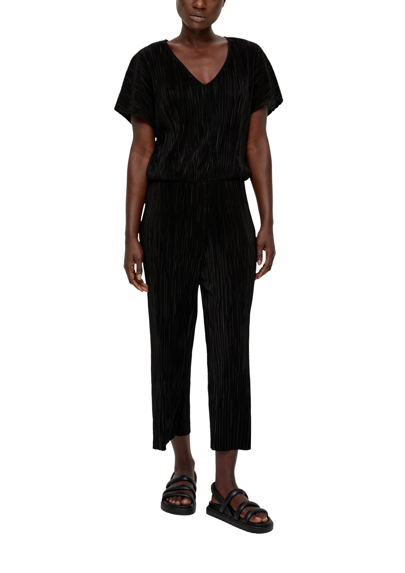 s.Oliver BLACK LABEL Jumpsuits schwarz