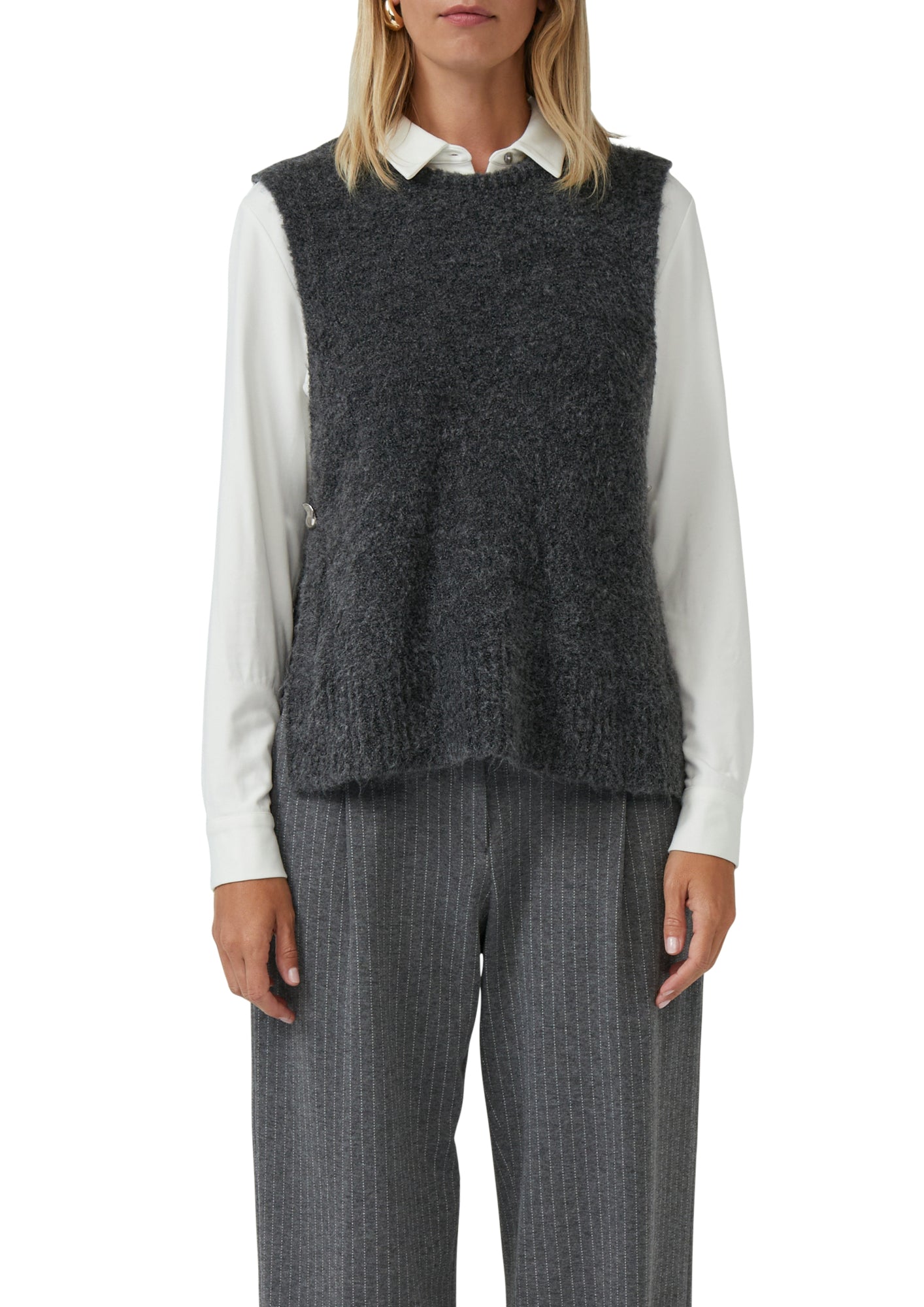 s.Oliver BLACK LABEL Pullunder grau