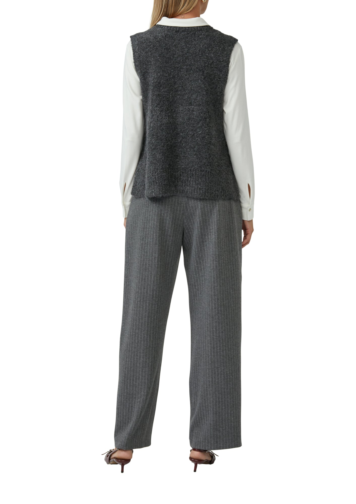 s.Oliver BLACK LABEL Pullunder grau