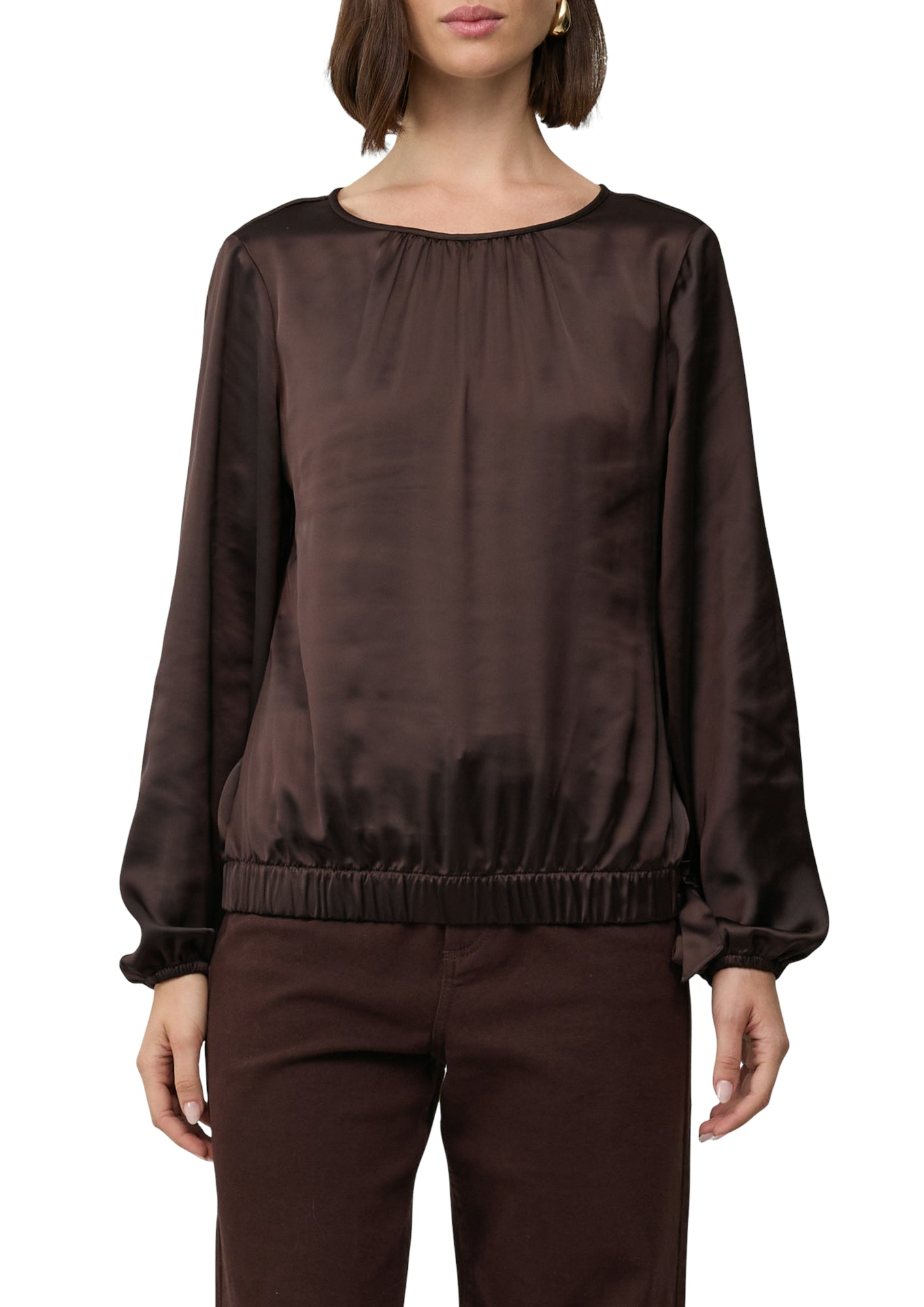 s.Oliver BLACK LABEL Blusen braun