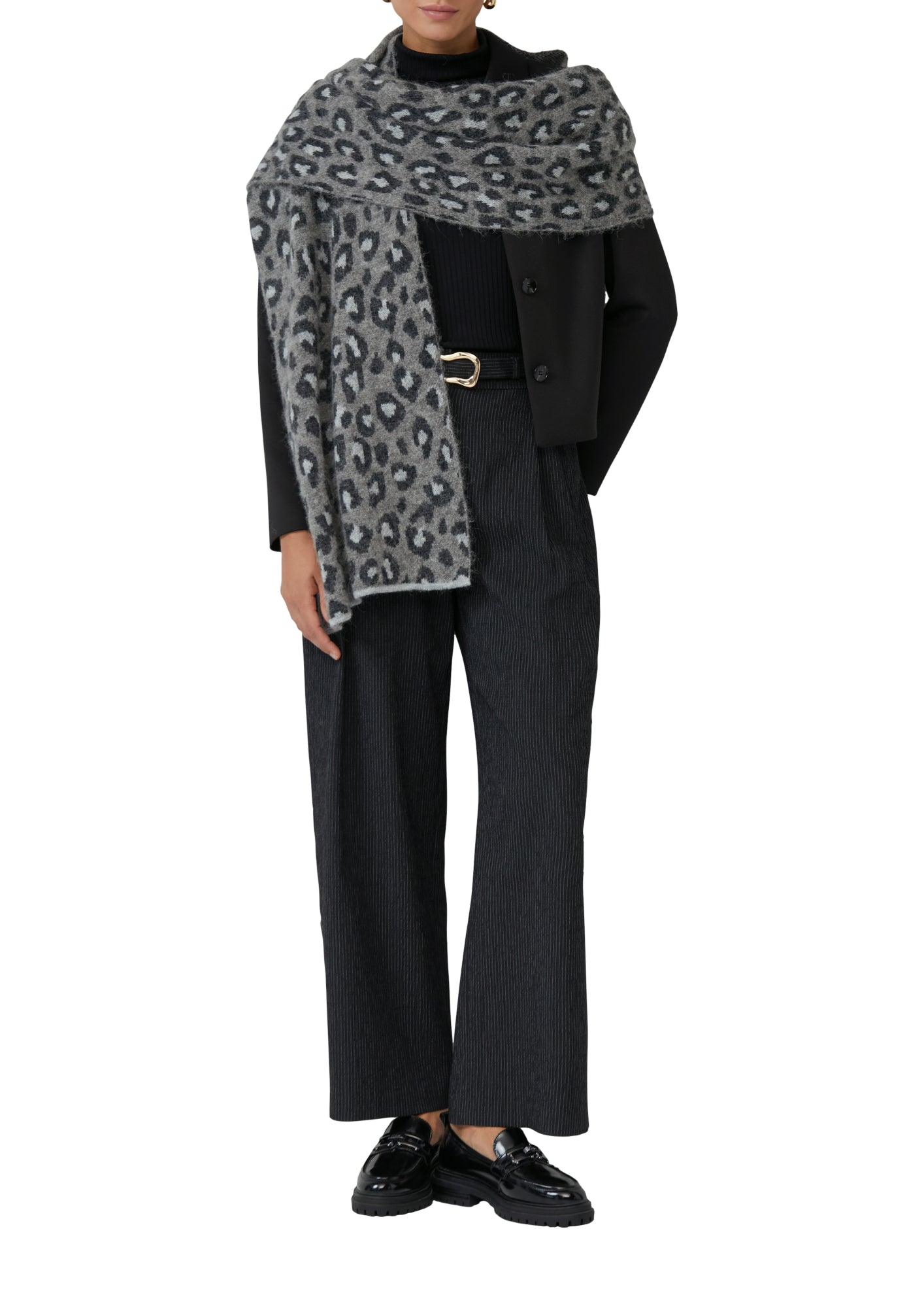 s.Oliver BLACK LABEL Schals grau