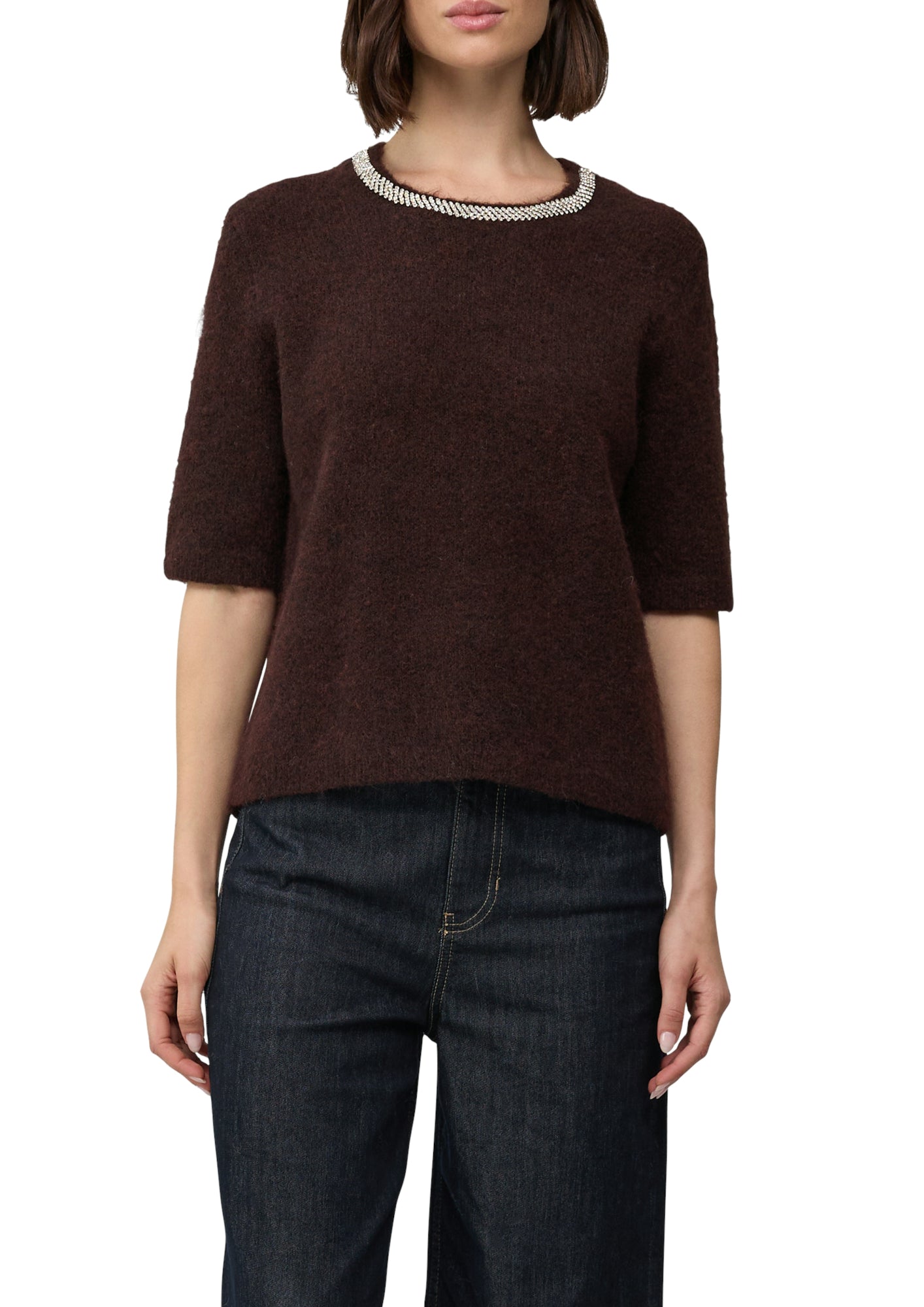 s.Oliver BLACK LABEL Pullover braun