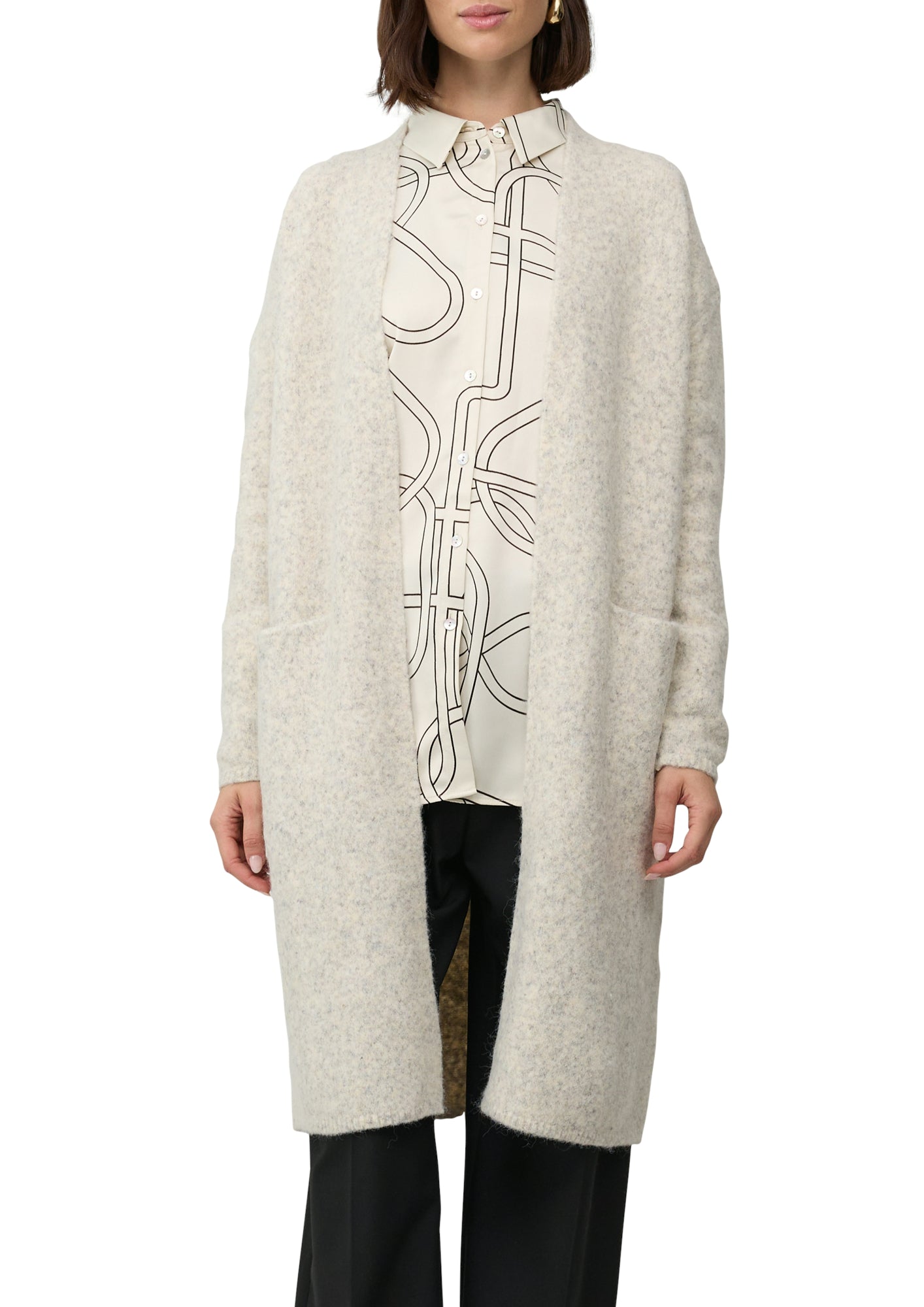 s.Oliver BLACK LABEL Strickjacken beige