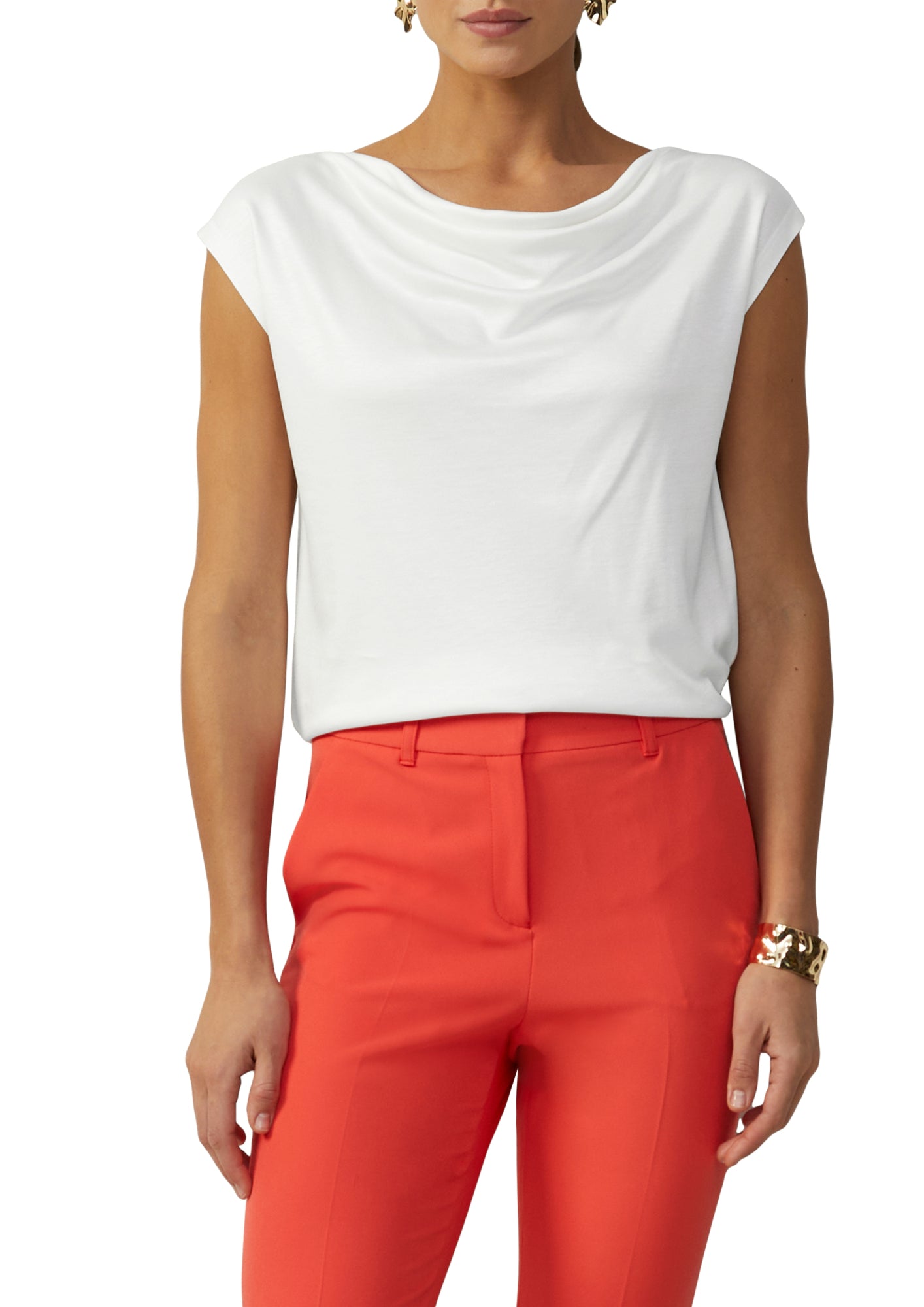 s.Oliver BLACK LABEL T-Shirts creme