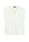 s.Oliver BLACK LABEL T-Shirts weiß