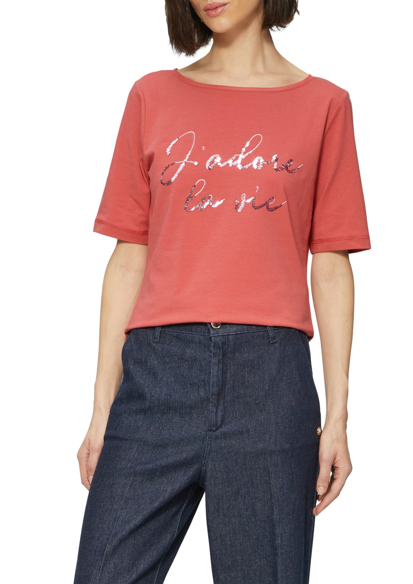 s.Oliver BLACK LABEL T-Shirts orange