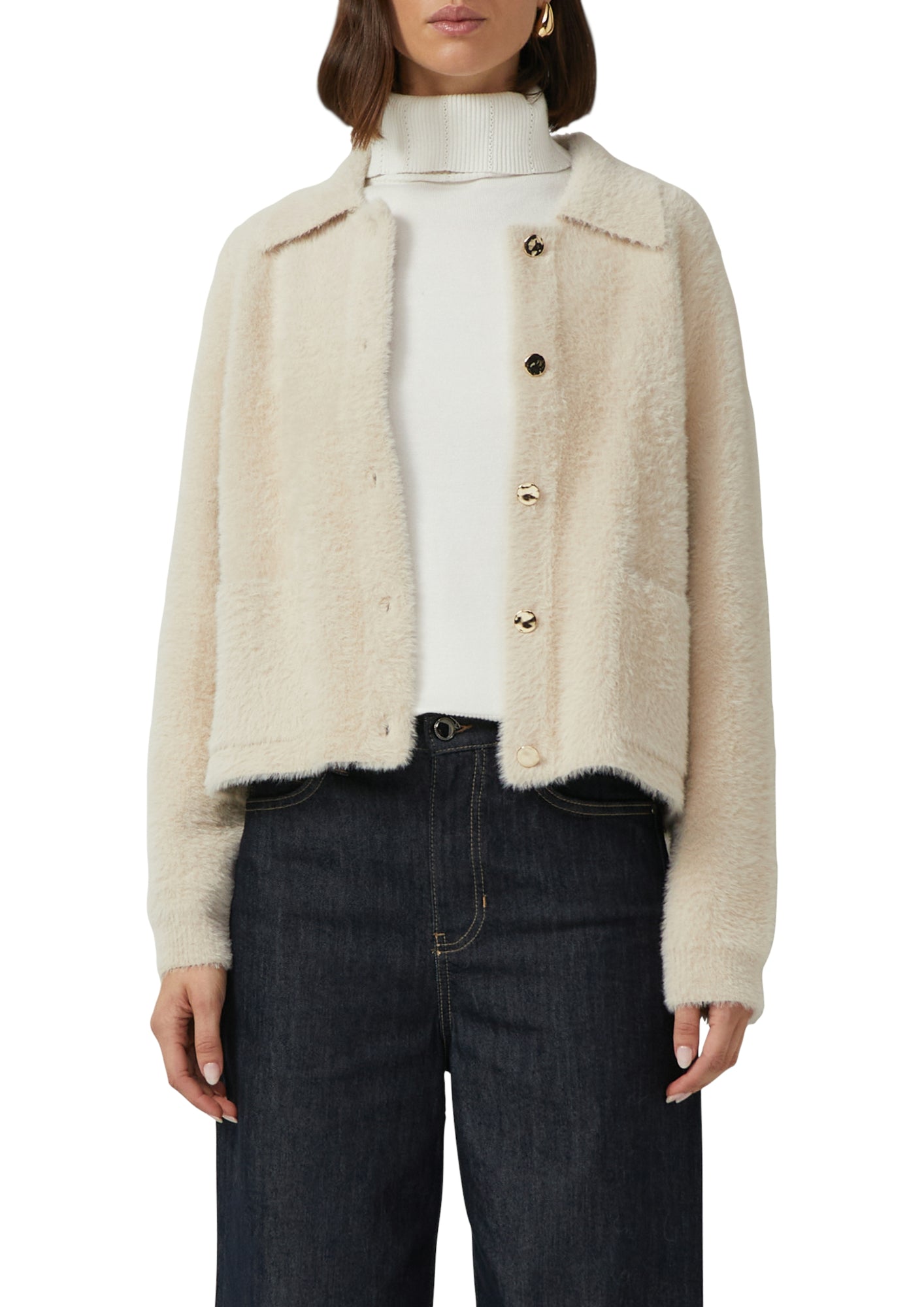 s.Oliver BLACK LABEL Strickjacken beige