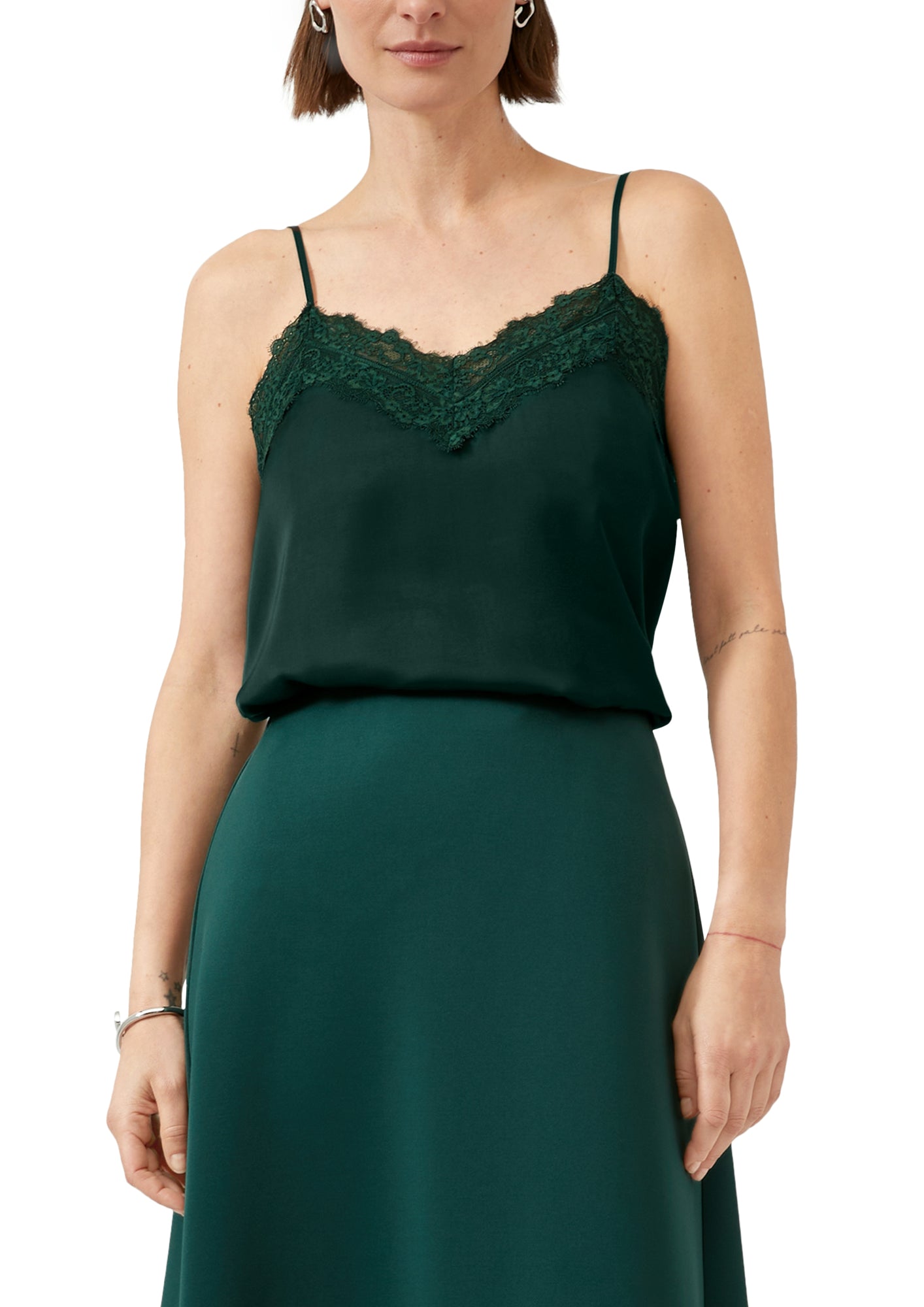 s.Oliver BLACK LABEL Blusen  grün