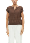 s.Oliver BLACK LABEL Blusen braun