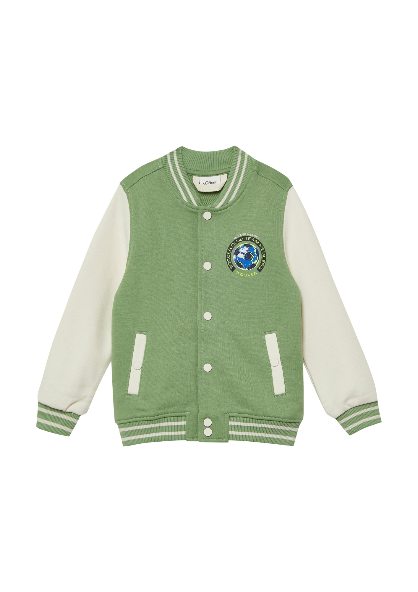 s.Oliver Junior Jacken grün
