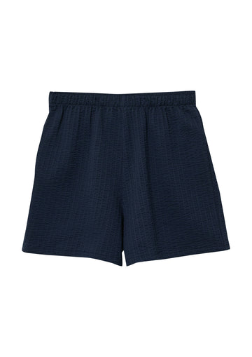 Strukturierte Shorts mit hohem Bund
