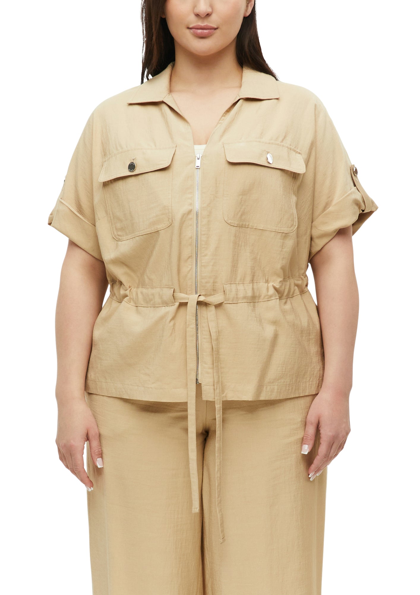 s.Oliver PLUS Leichte Jacken beige