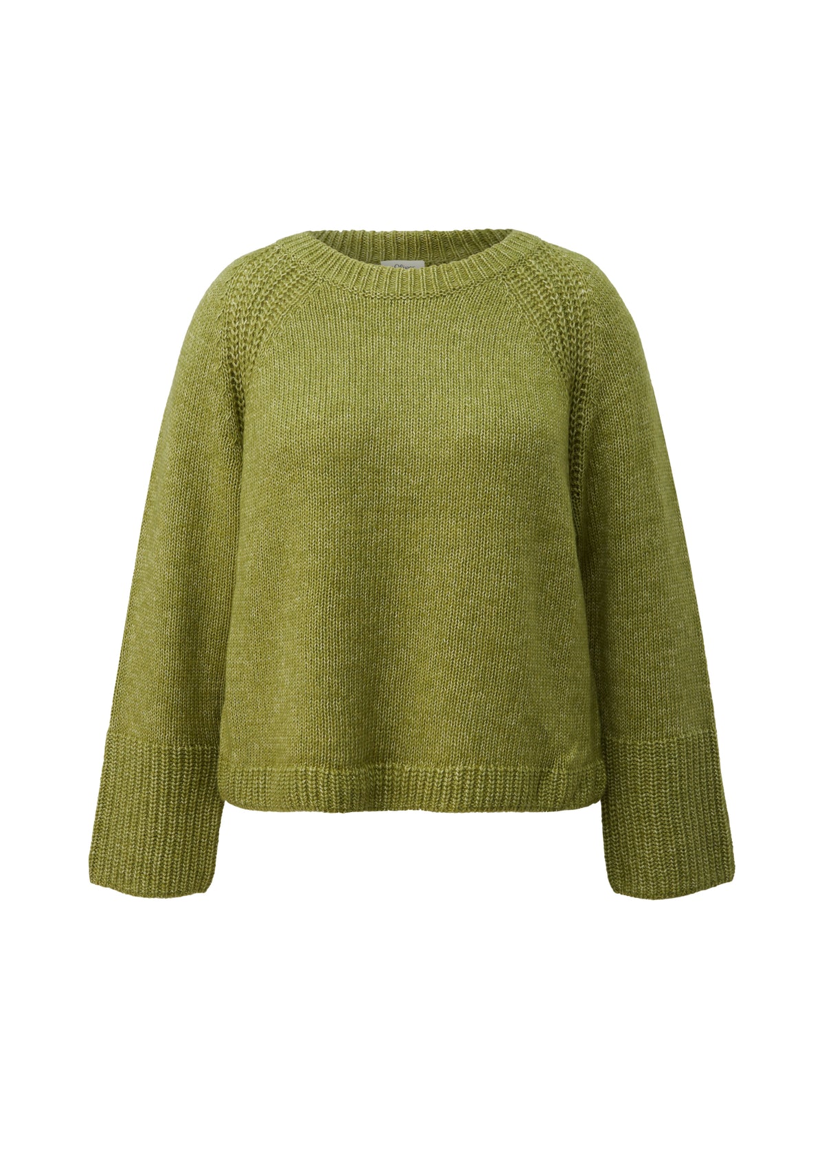 s.Oliver PLUS Pullover grün