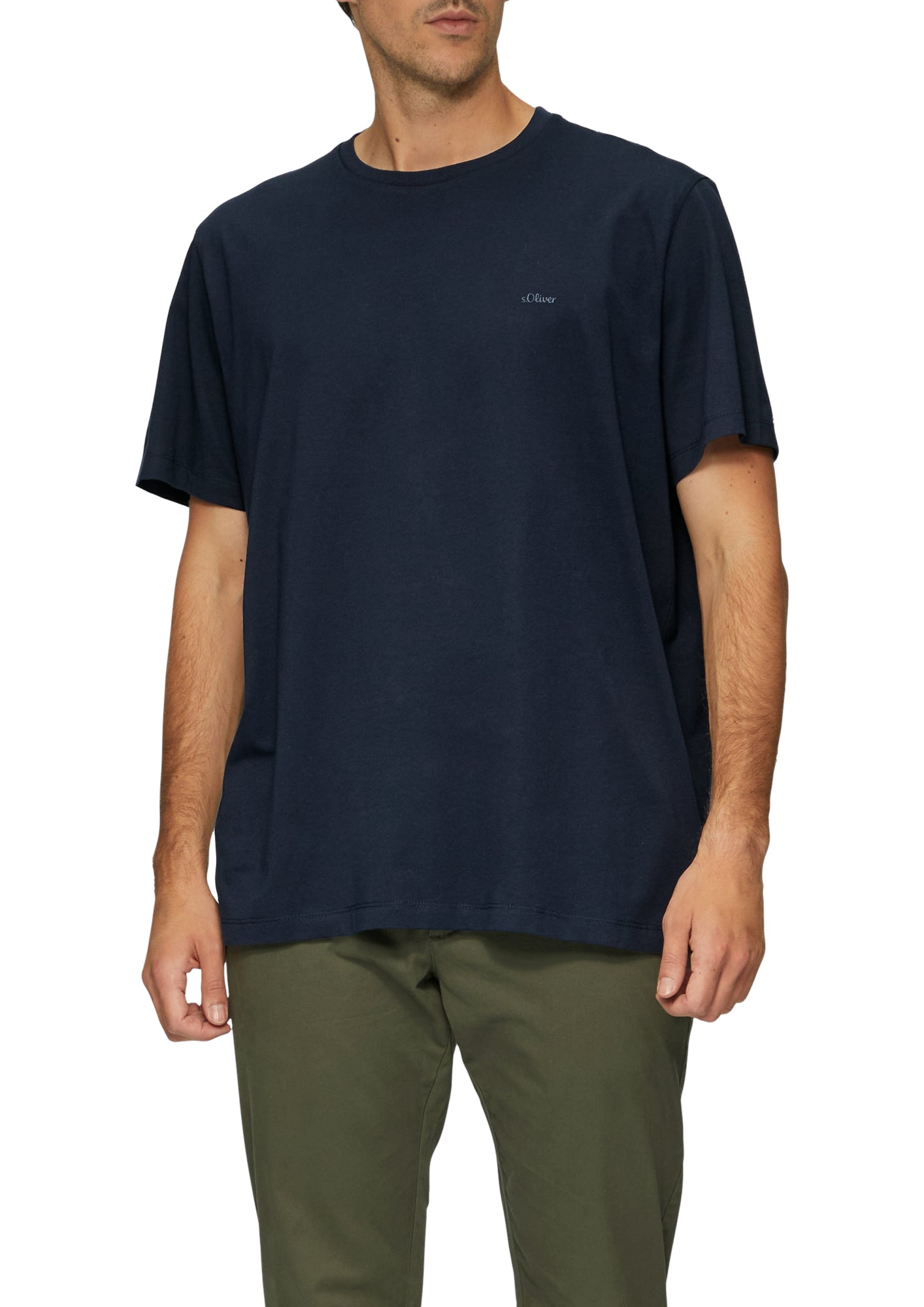 s.Oliver PLUS T-Shirts dunkelblau