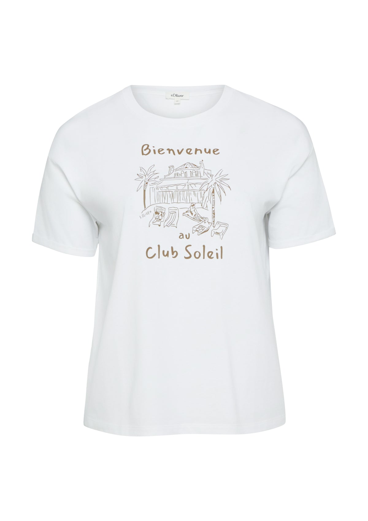 s.Oliver PLUS T-Shirts weiß