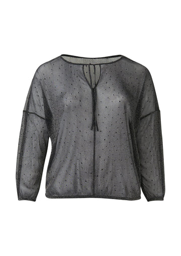 Transparente Bluse