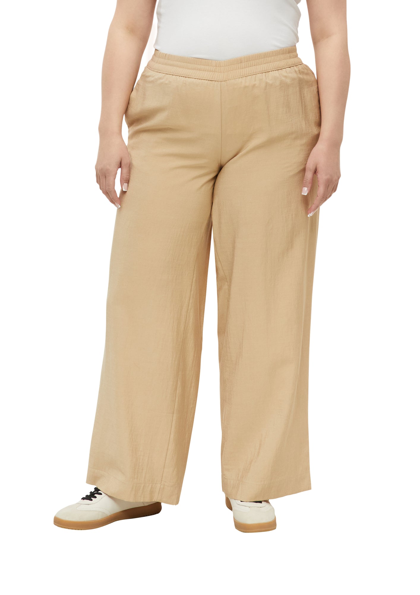 s.Oliver PLUS Hosen beige
