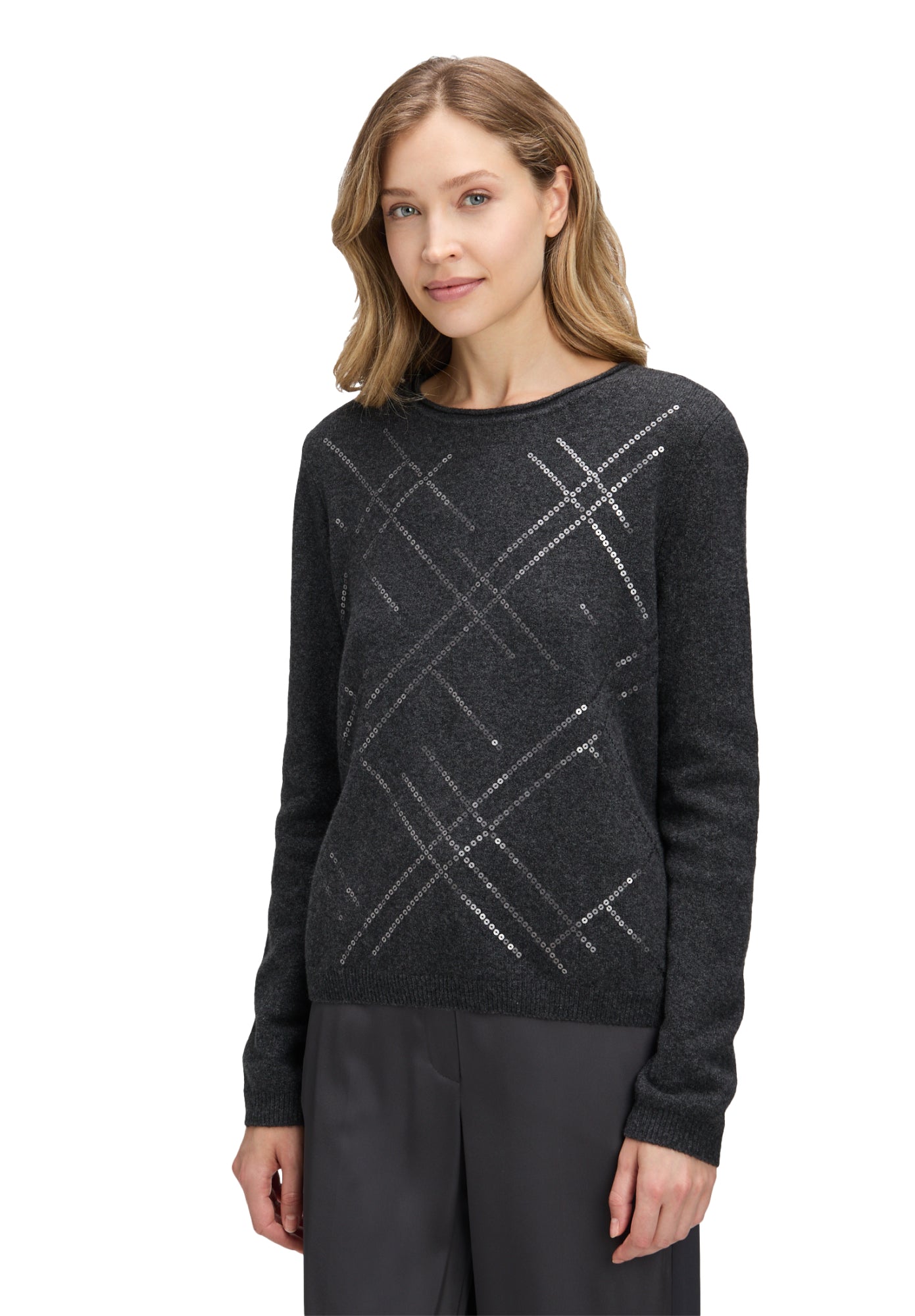 so cosy Pullover  dunkelgrau