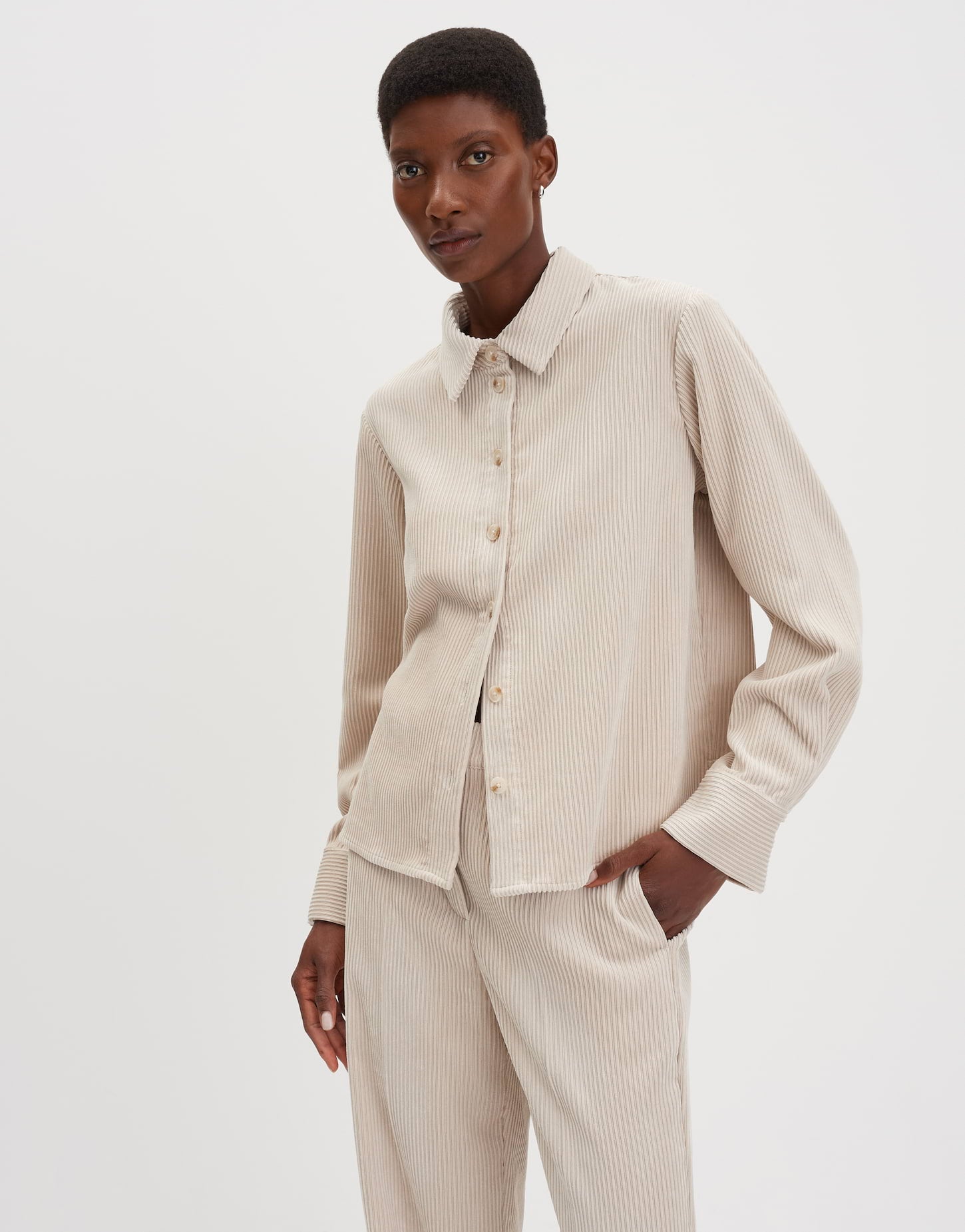 someday Hemdblusen  beige