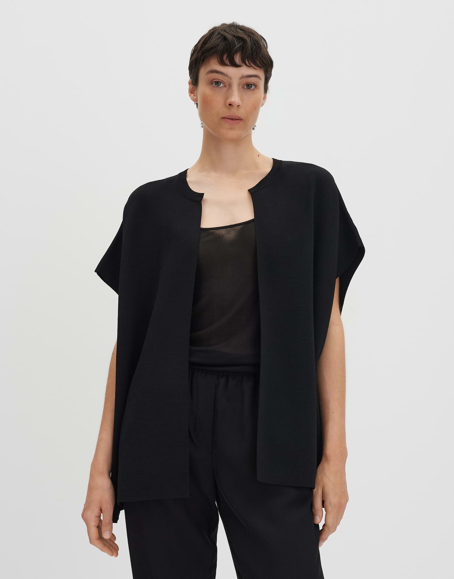 someday Ponchos, Capes  schwarz