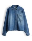 someday Blusen blau