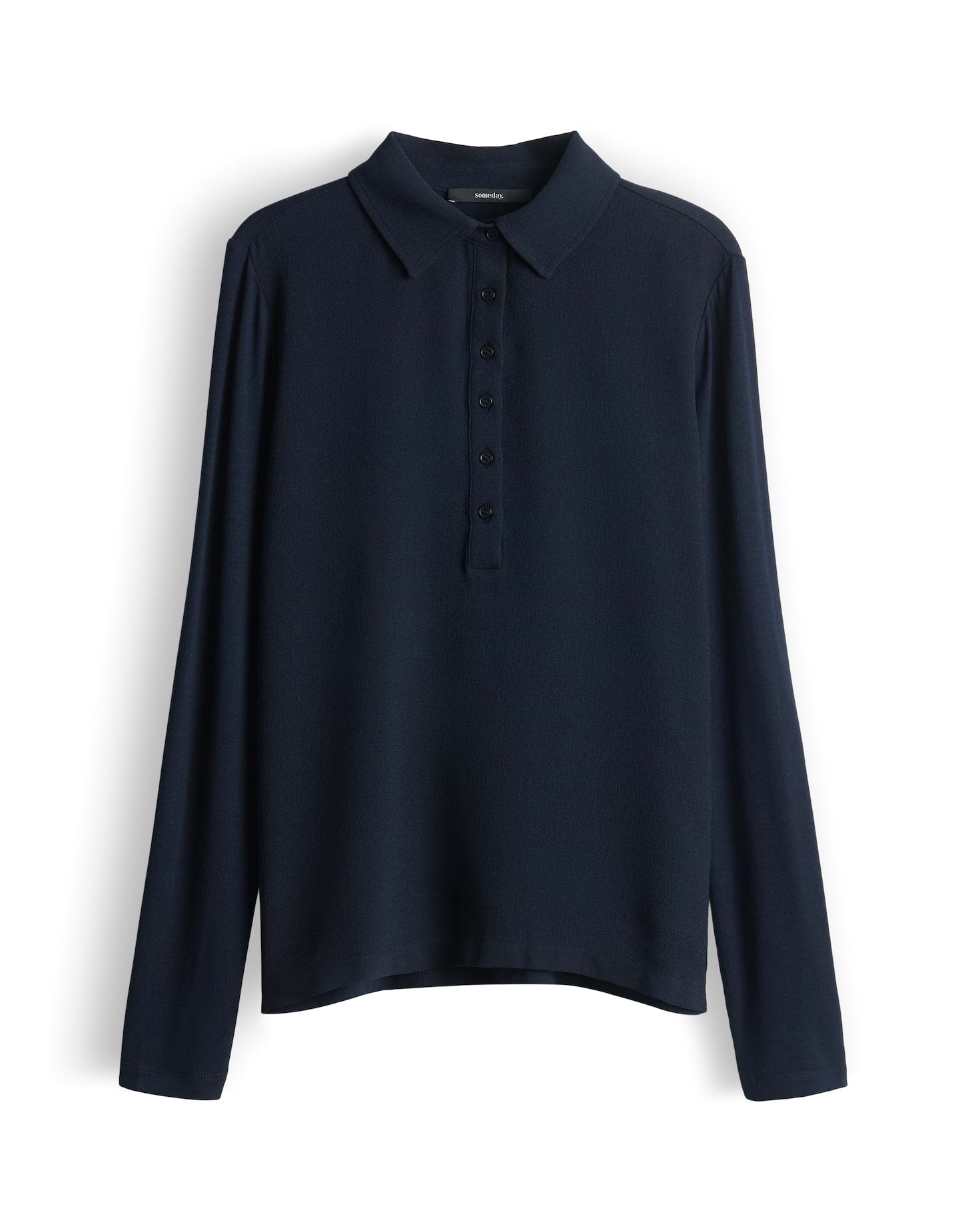someday Langarmshirts dunkelblau