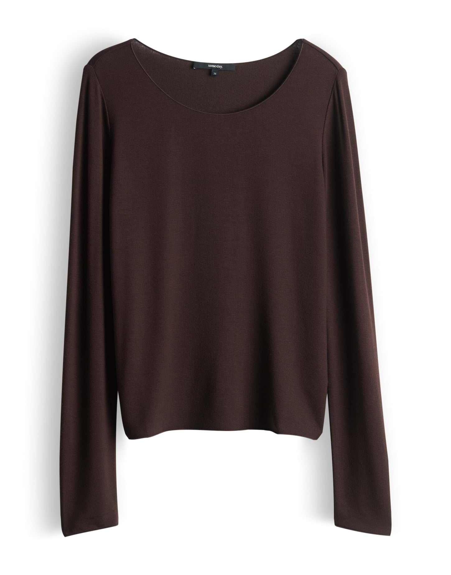 someday Langarmshirts braun
