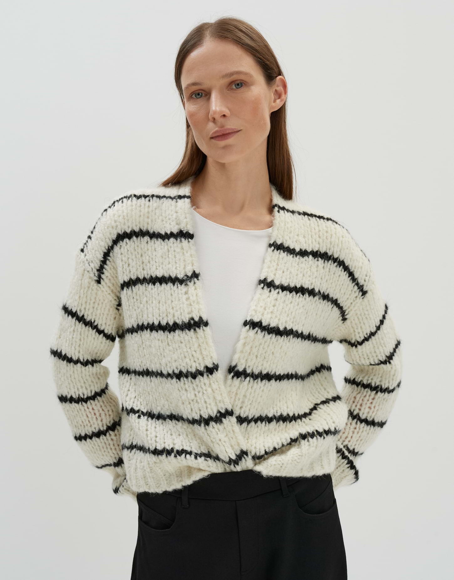 someday Strickjacken  weiß