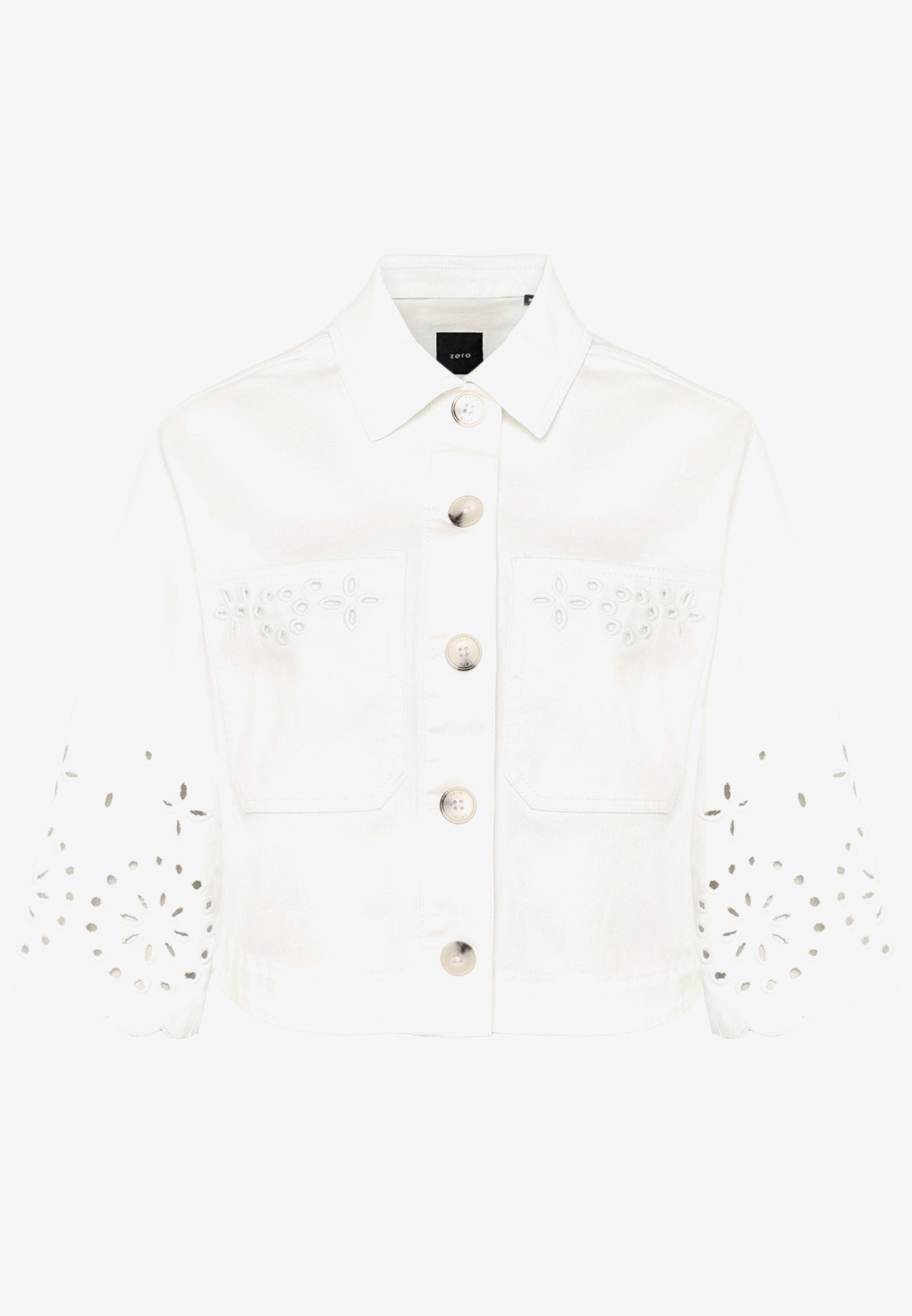 zero Blazer weiß