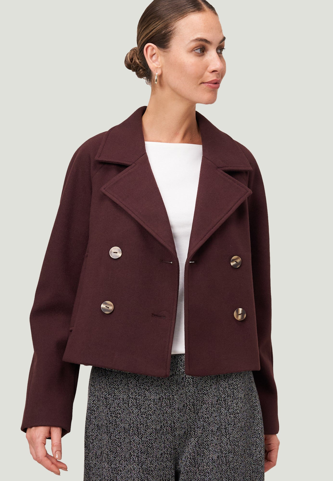 zero Leichte Jacken  bordeaux