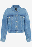 zero Jeansjacken blau