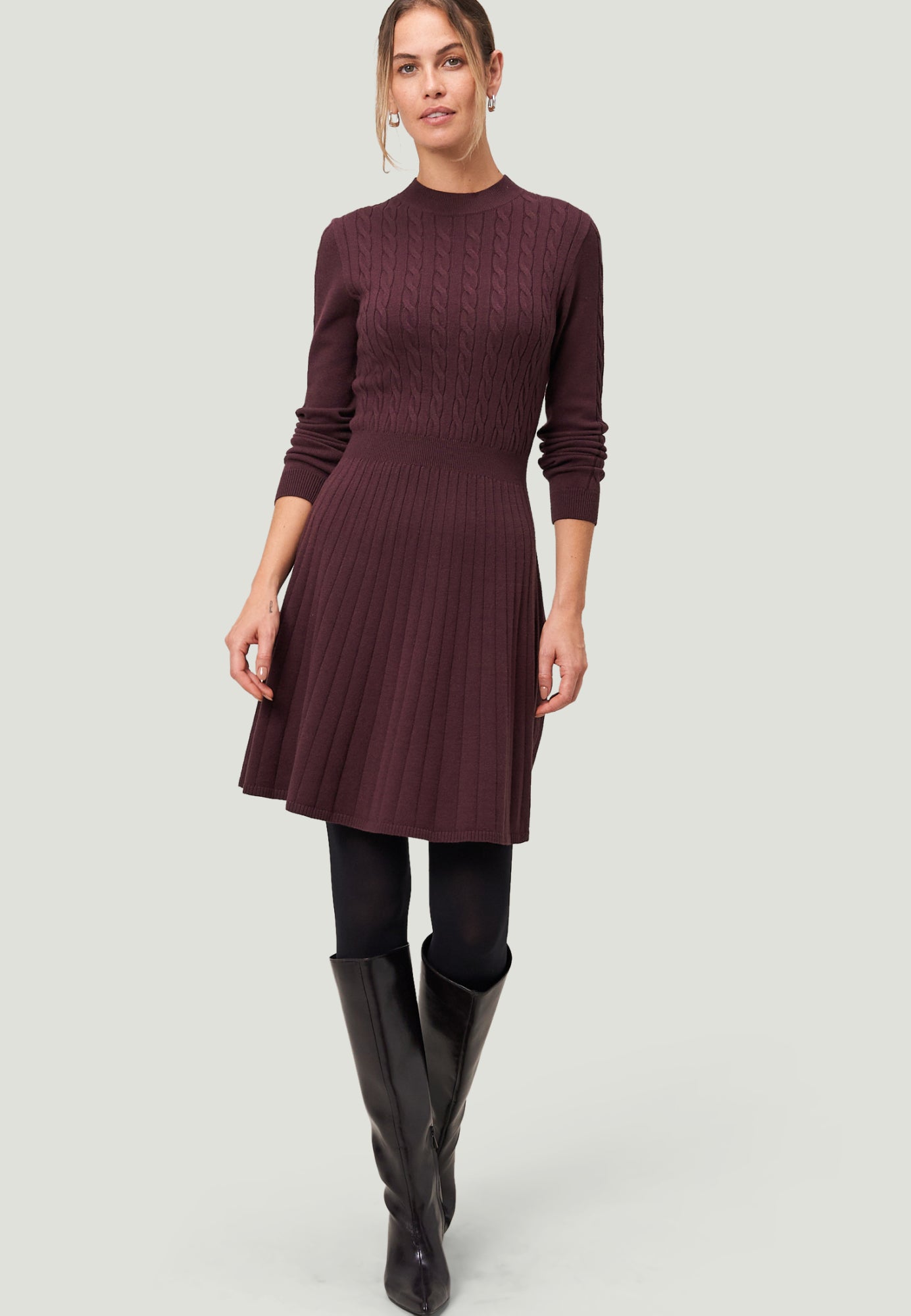 zero Freizeitkleider bordeaux