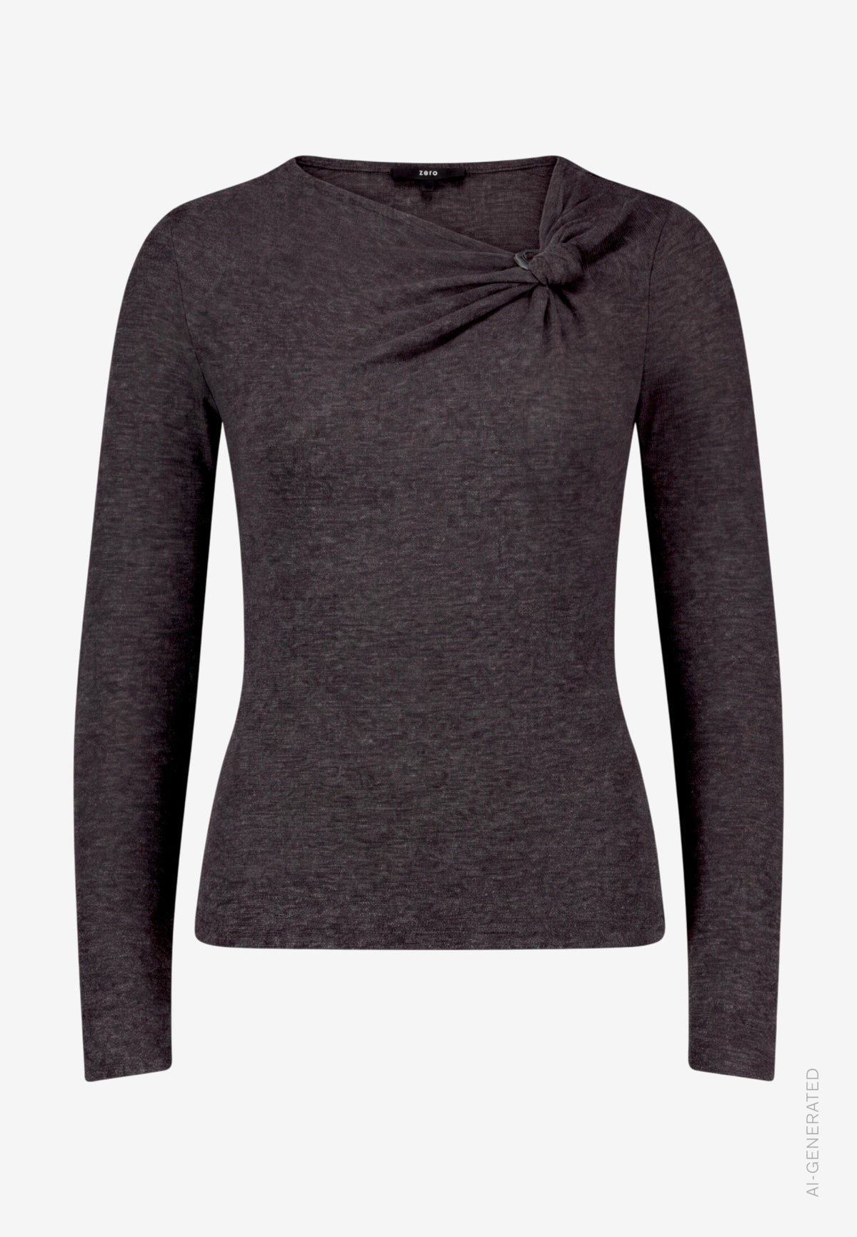 zero Langarmshirts taupe