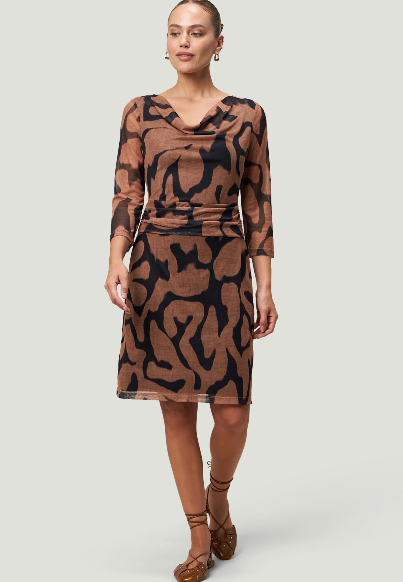 zero Cocktailkleider  braun