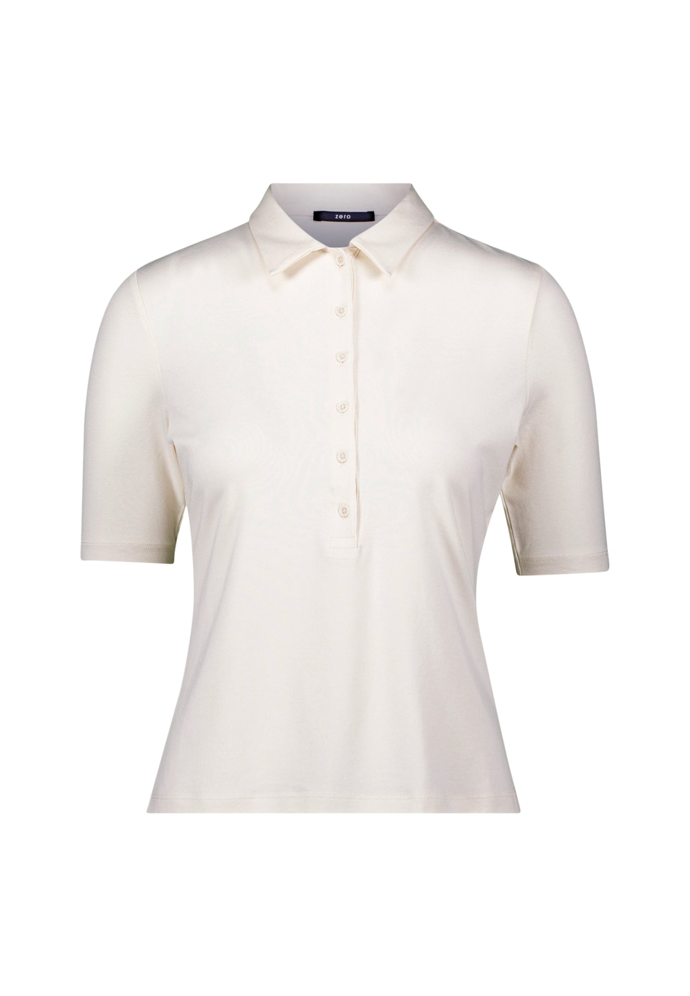 zero Poloshirts weiß