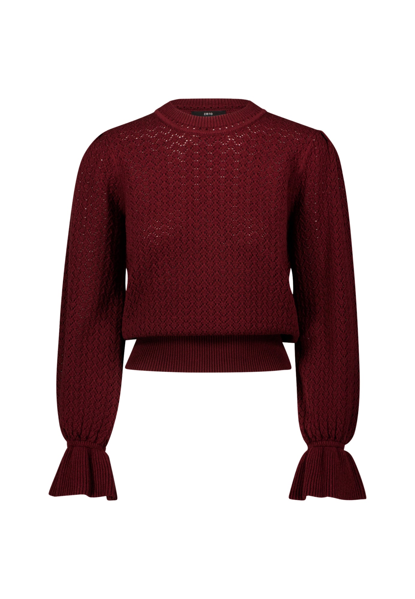 zero Pullover bordeaux