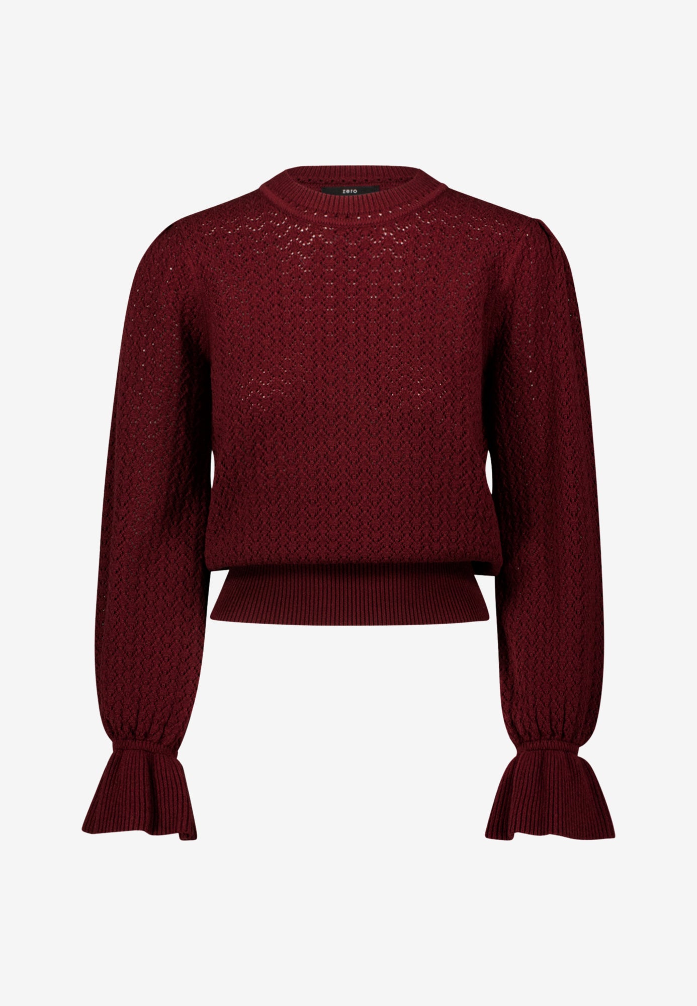 zero Pullover bordeaux