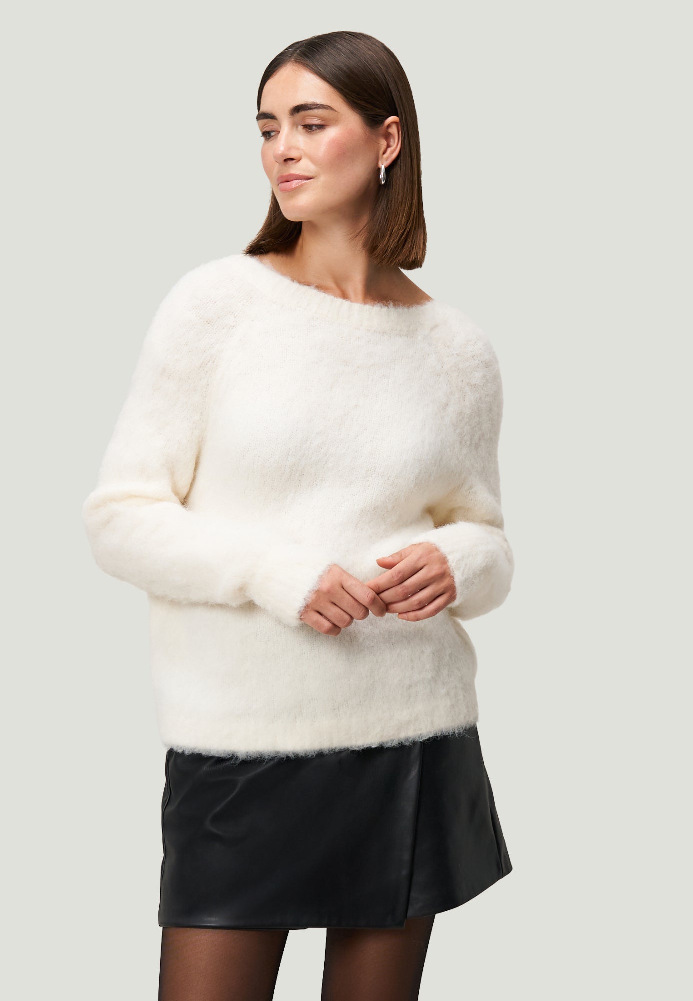 zero Pullover  creme