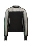 zero Pullover  schwarz