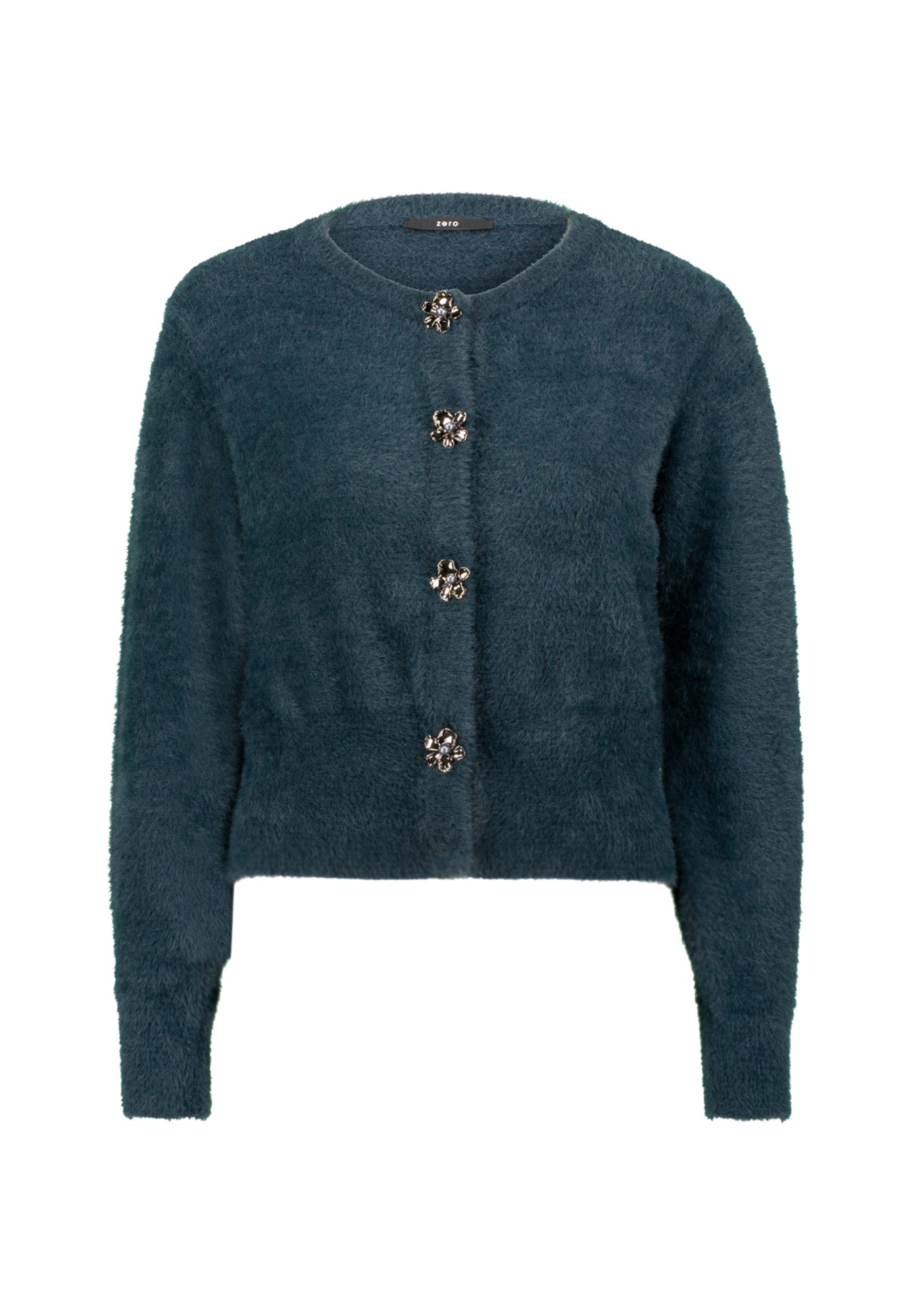 zero Strickjacken blau