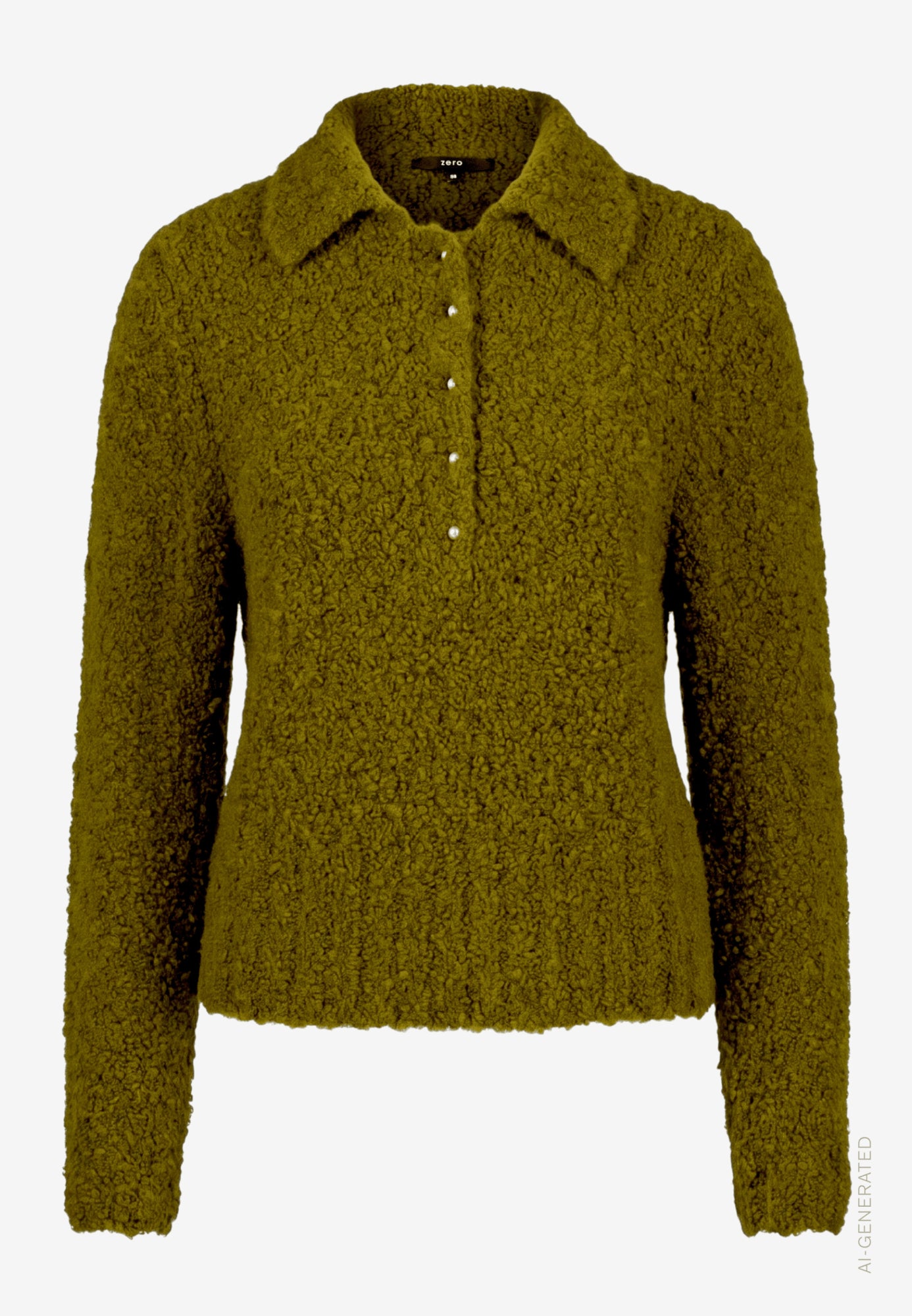 zero Pullover grün