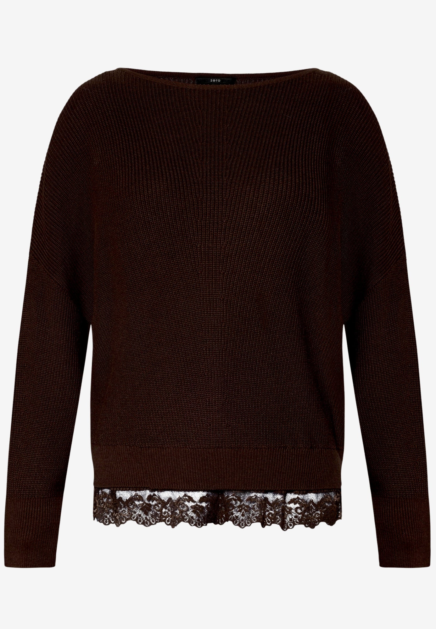 zero Langarmshirts braun