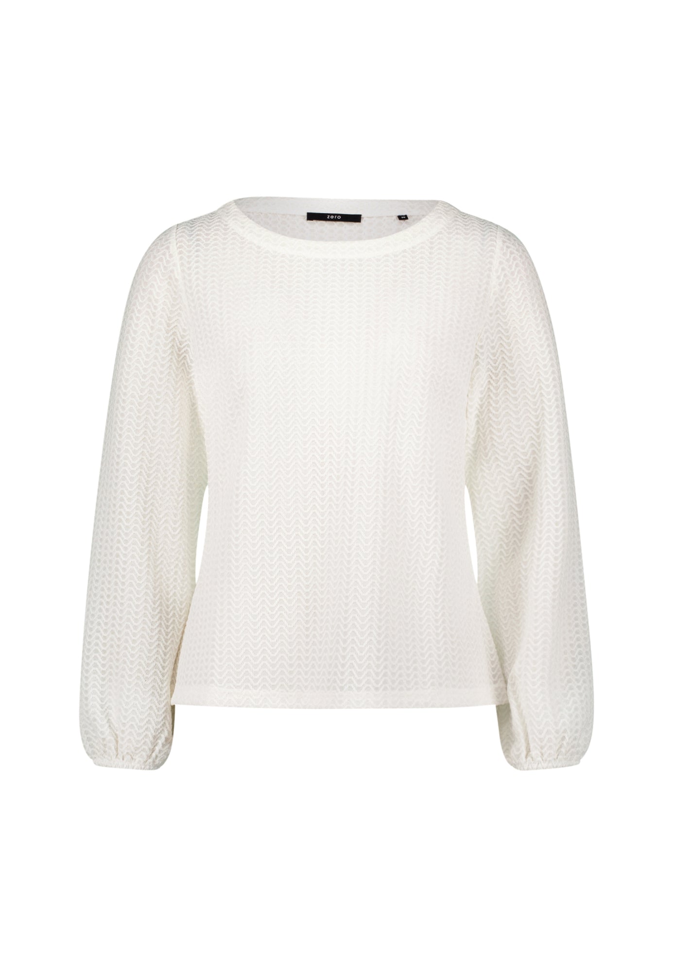 zero Langarmshirts creme