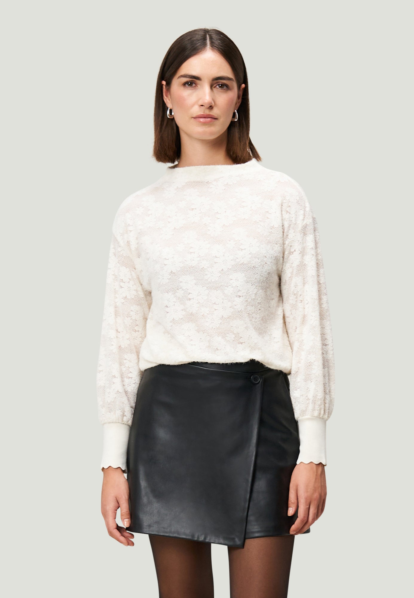 zero Sweatshirts  weiß