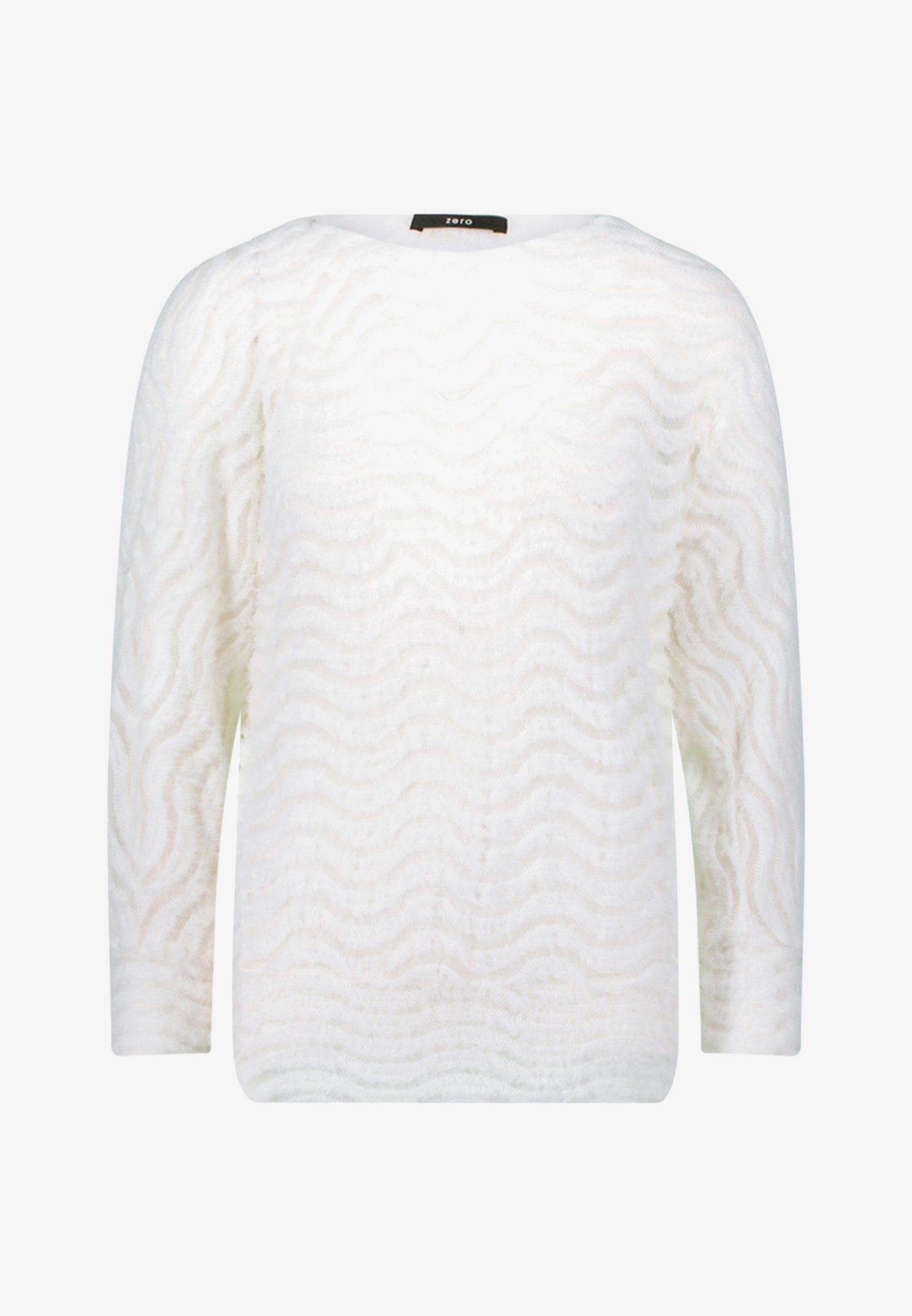 zero Sweatshirts weiß