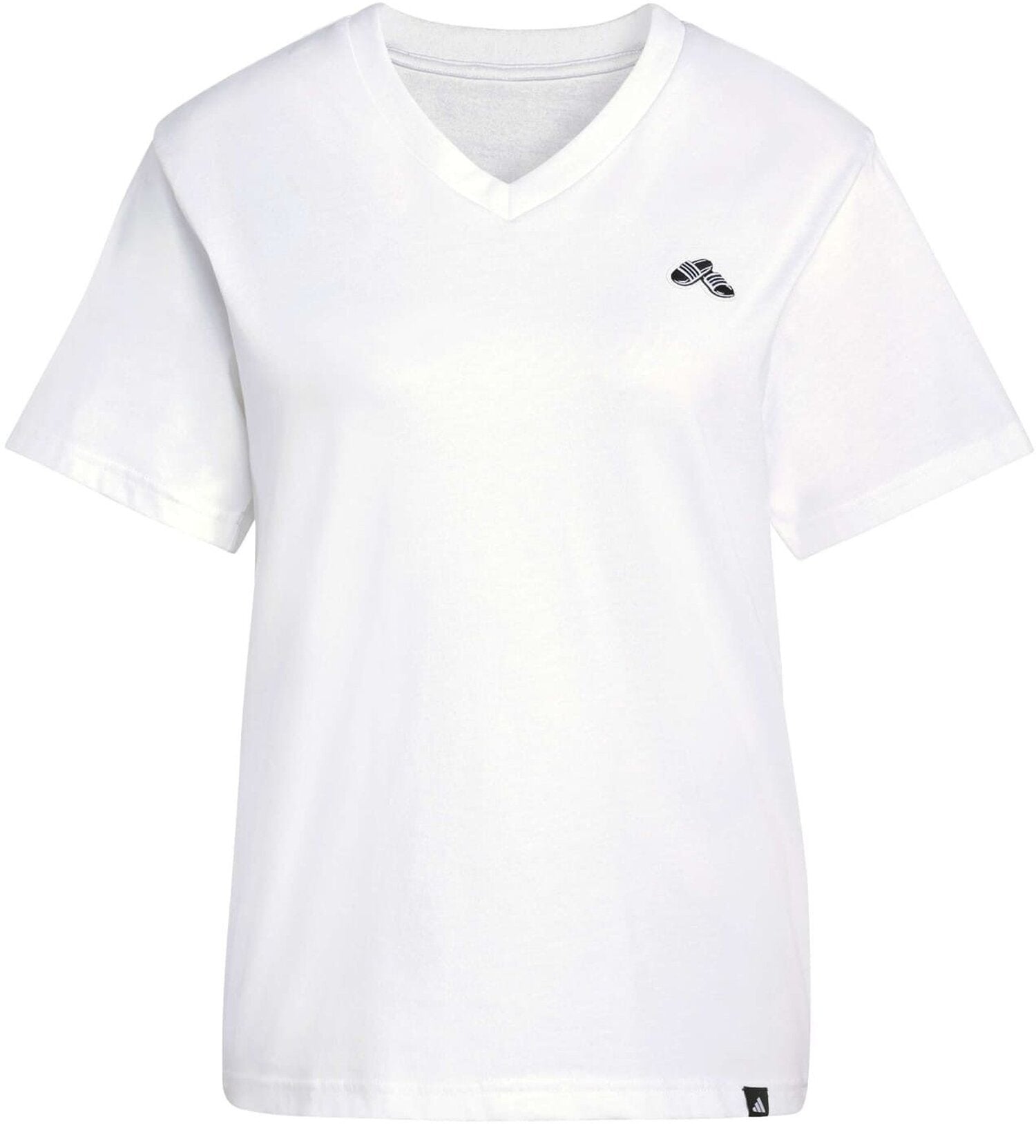 Adidas T-Shirts  weiß