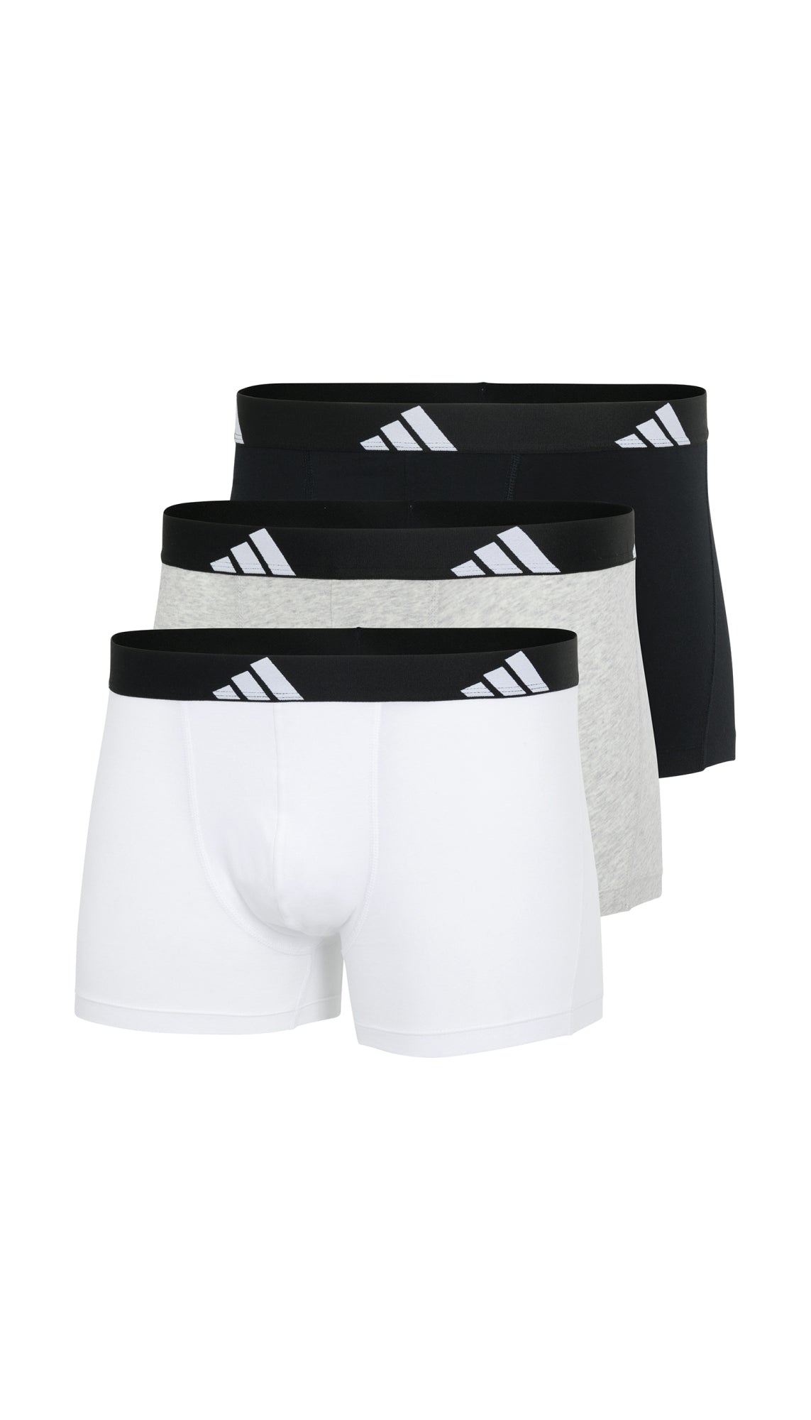 Adidas - Schiesser Unterhosen  weiß