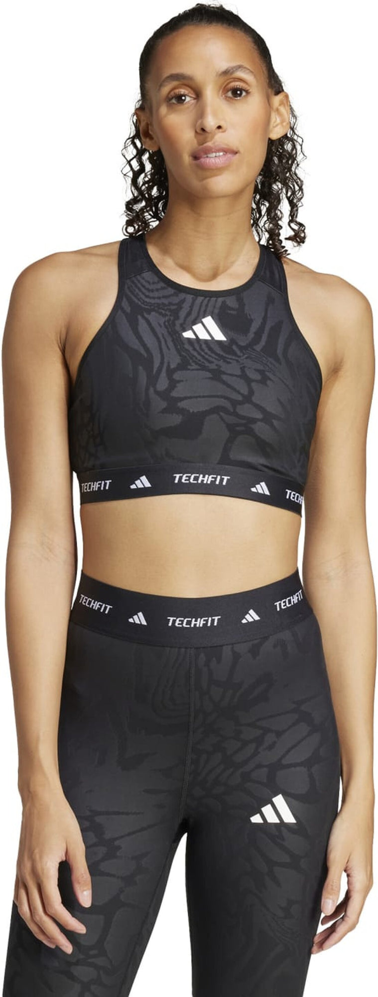 Adidas Sport-BHs  schwarz