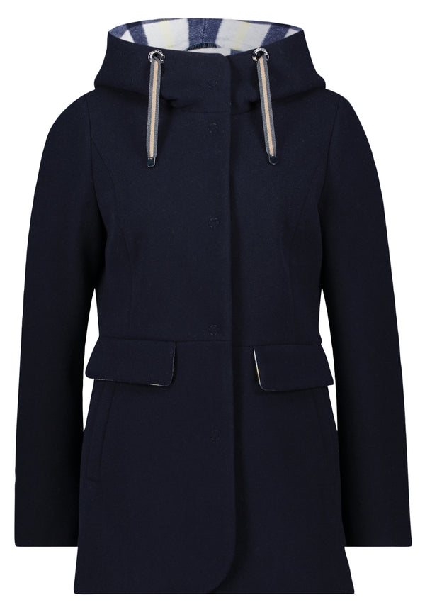 Amber & June Strickjacken  dunkelblau