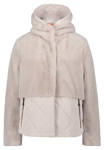 Plüschjacke